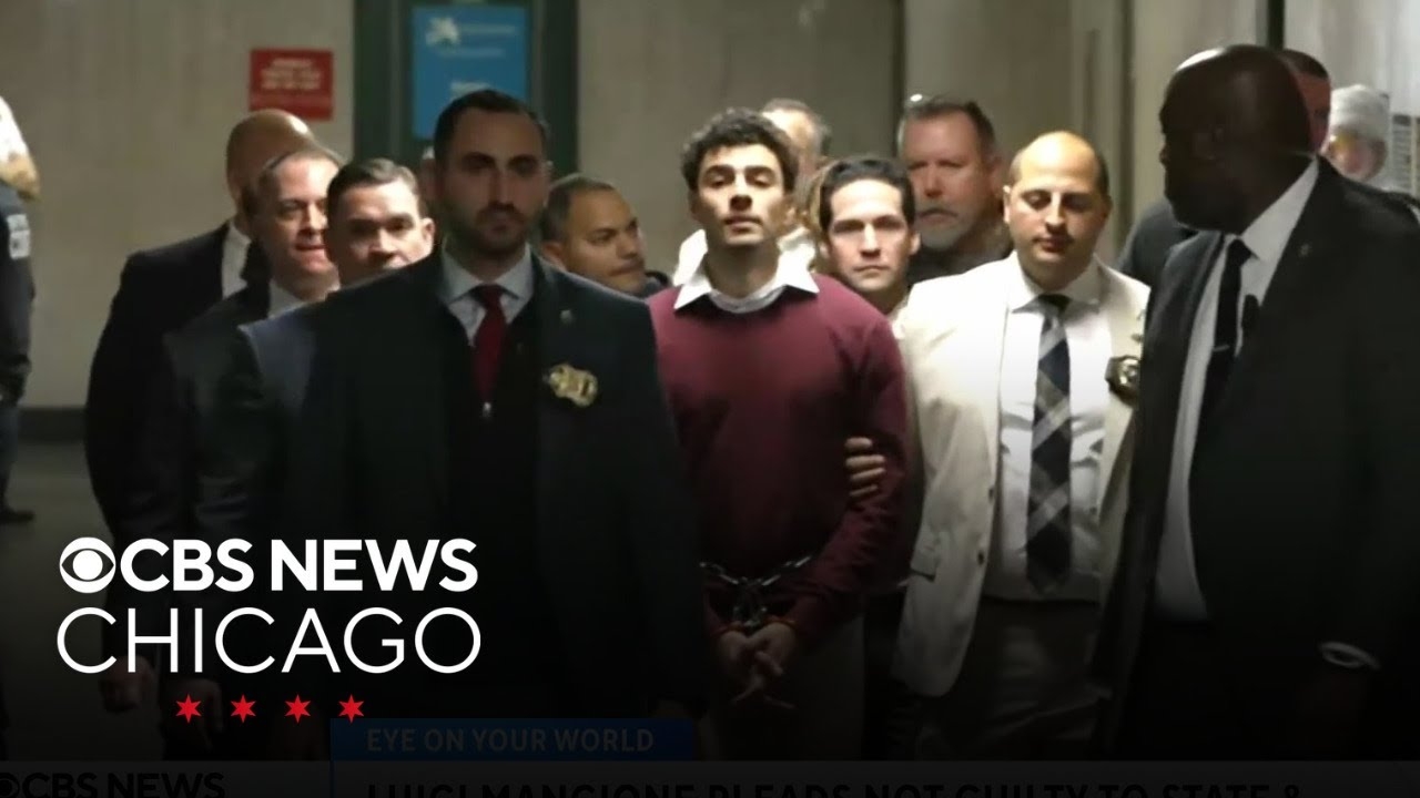 Luigi Mangione pleads not guilty to state murder, terrorism charges in UnitedHealthcare CEO assassin