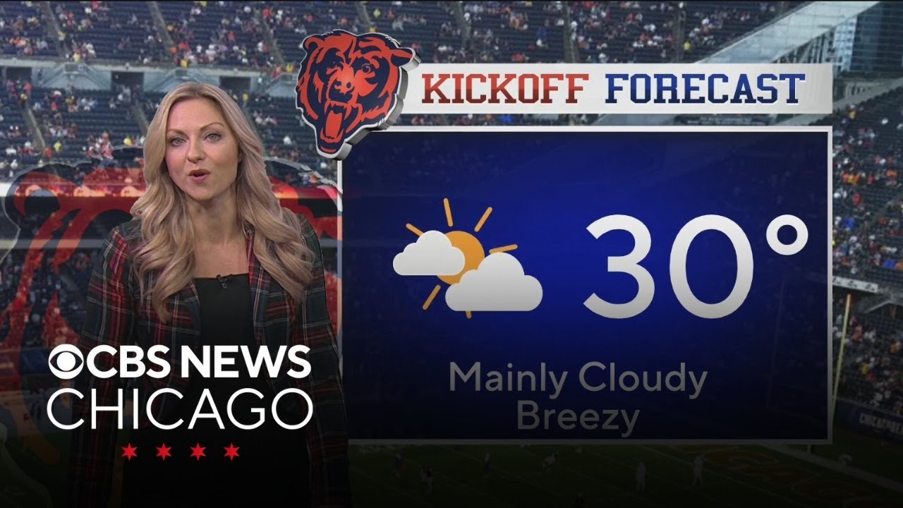 Cloudy, breezy in Chicago