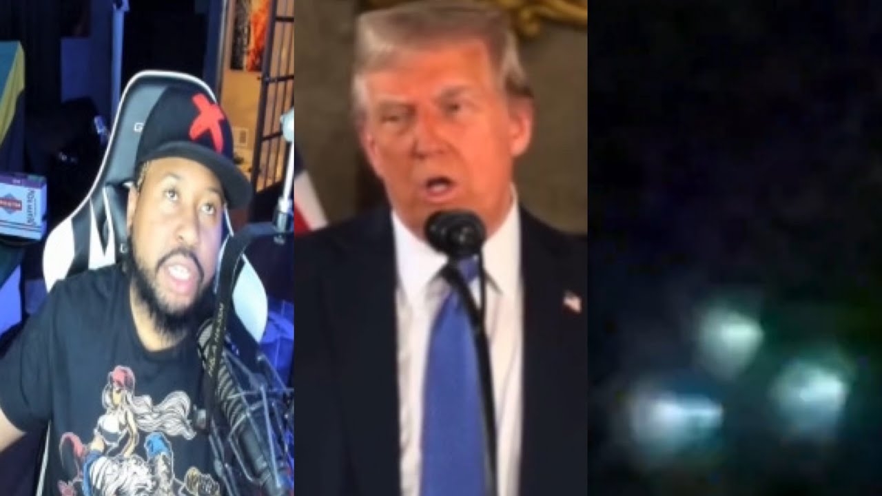 in the Sky! Akademiks reacts to Pres Trump refusing to speak on the Drones flying around the US!