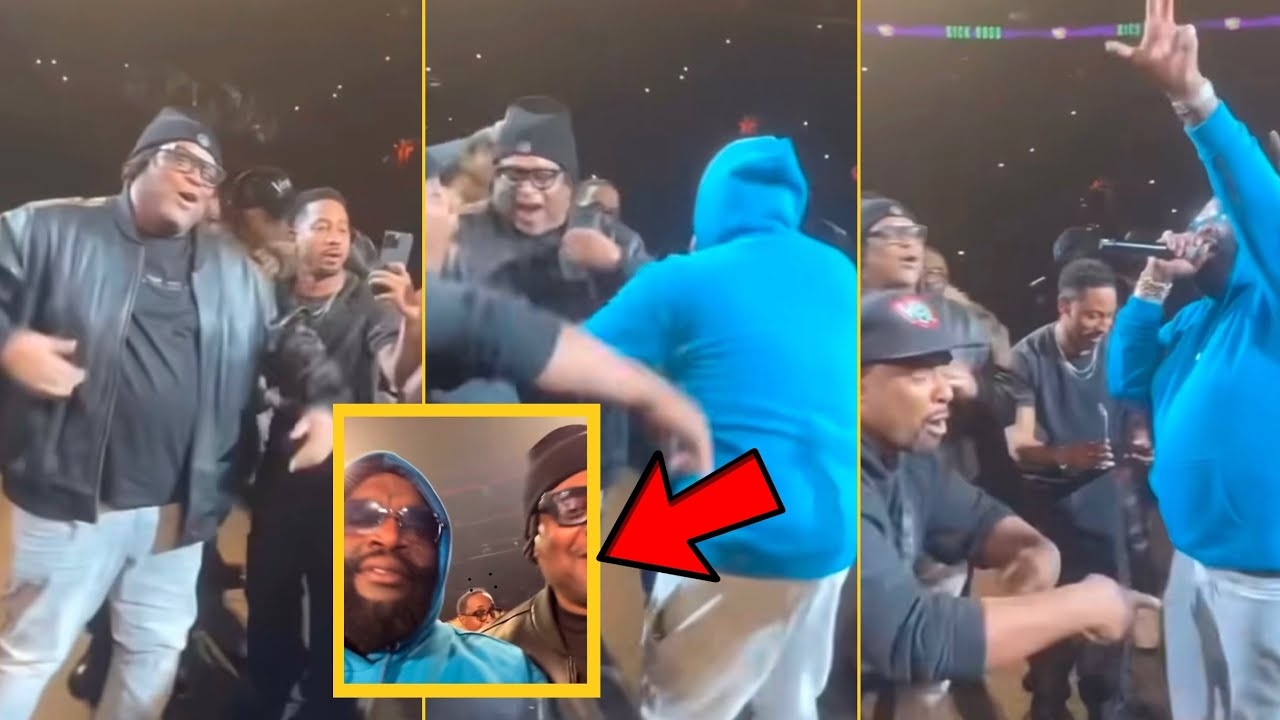 SouthwestT From BMF Linked Up With Rick Ross On The Stage And Performing BMF