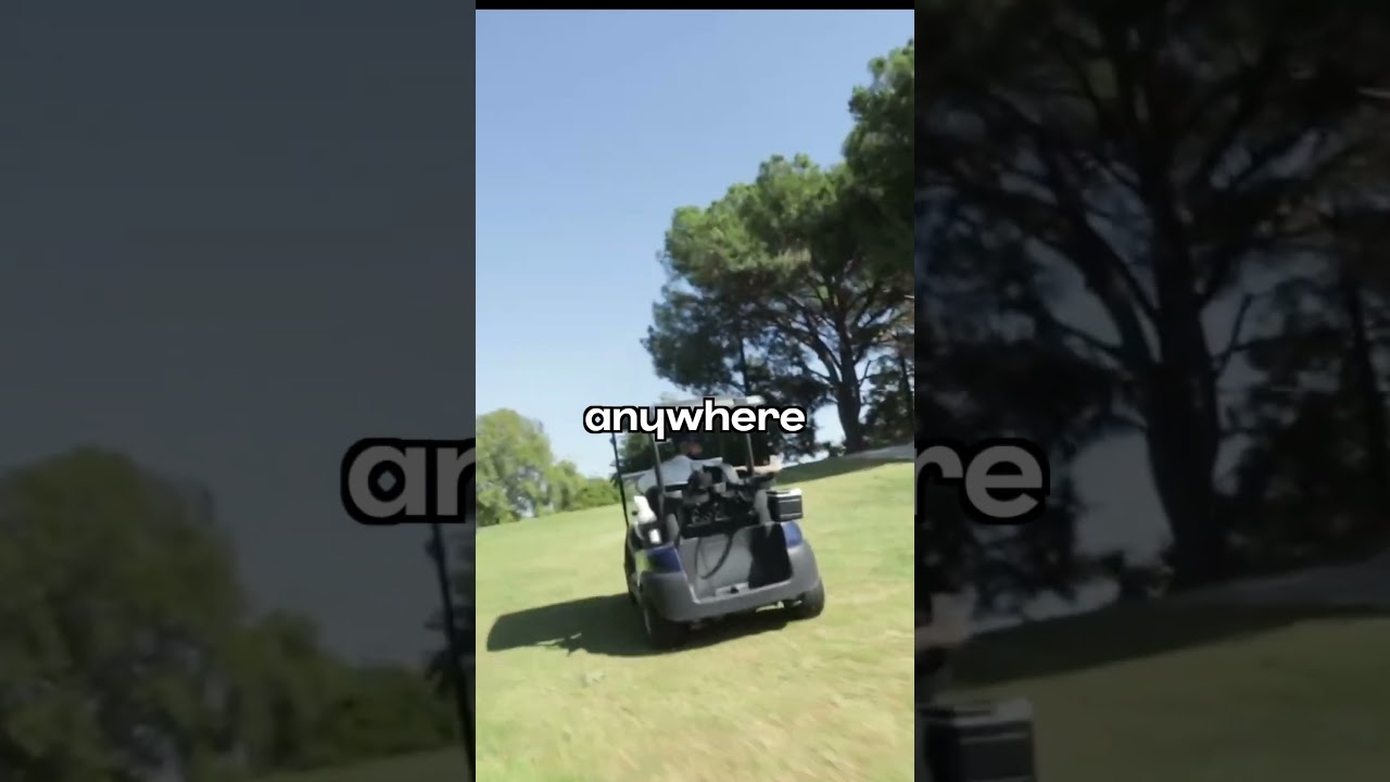 AD Crashes Golf Cart After Taking Mr Mushies