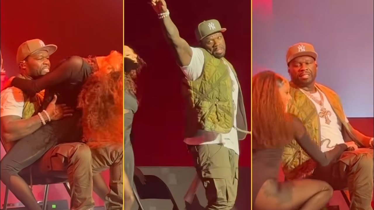 50 Cent Was Ready With Beautiful Dancer At Vegas Residency Show Last Night Party Was A Lit