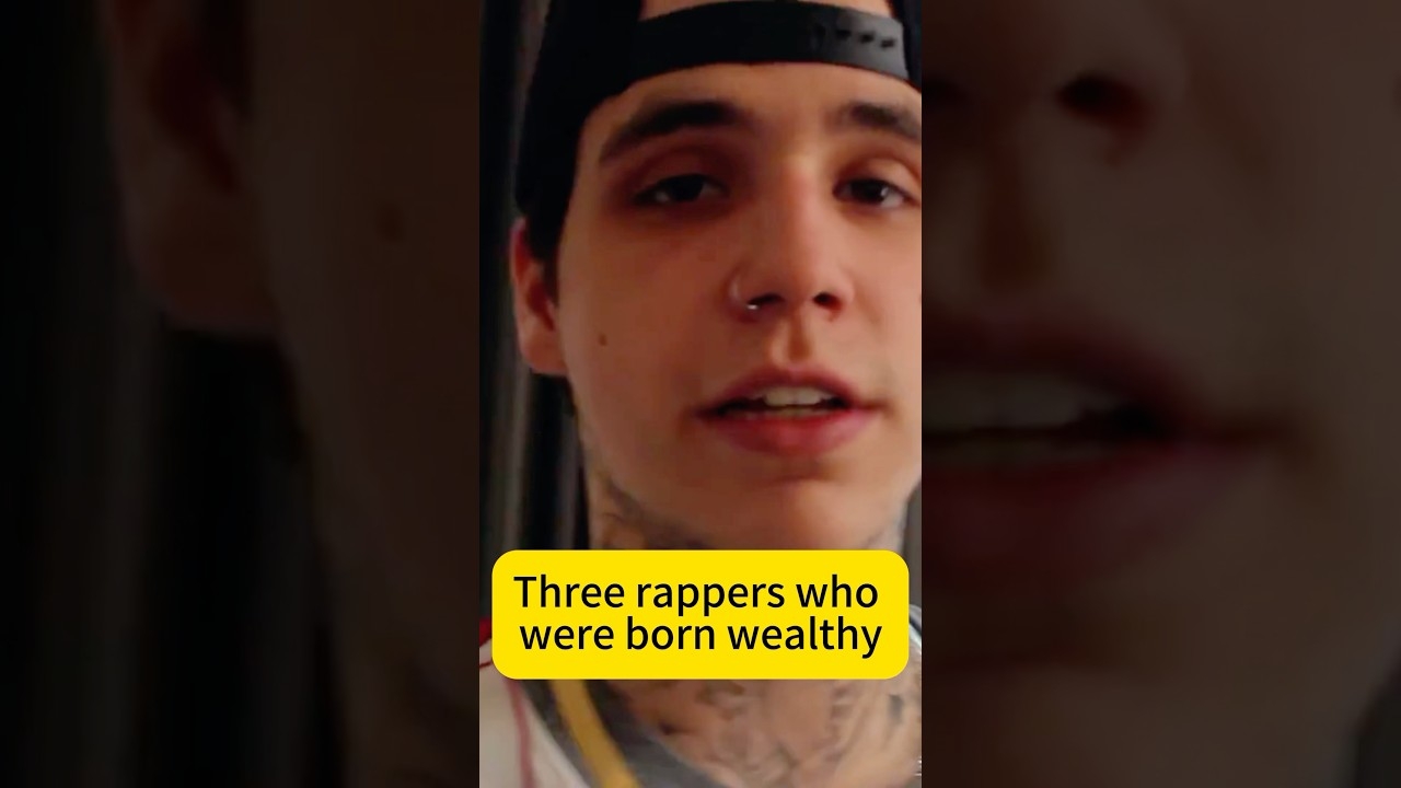 Three rappers who were born wealthy.#gossip #star #recreation