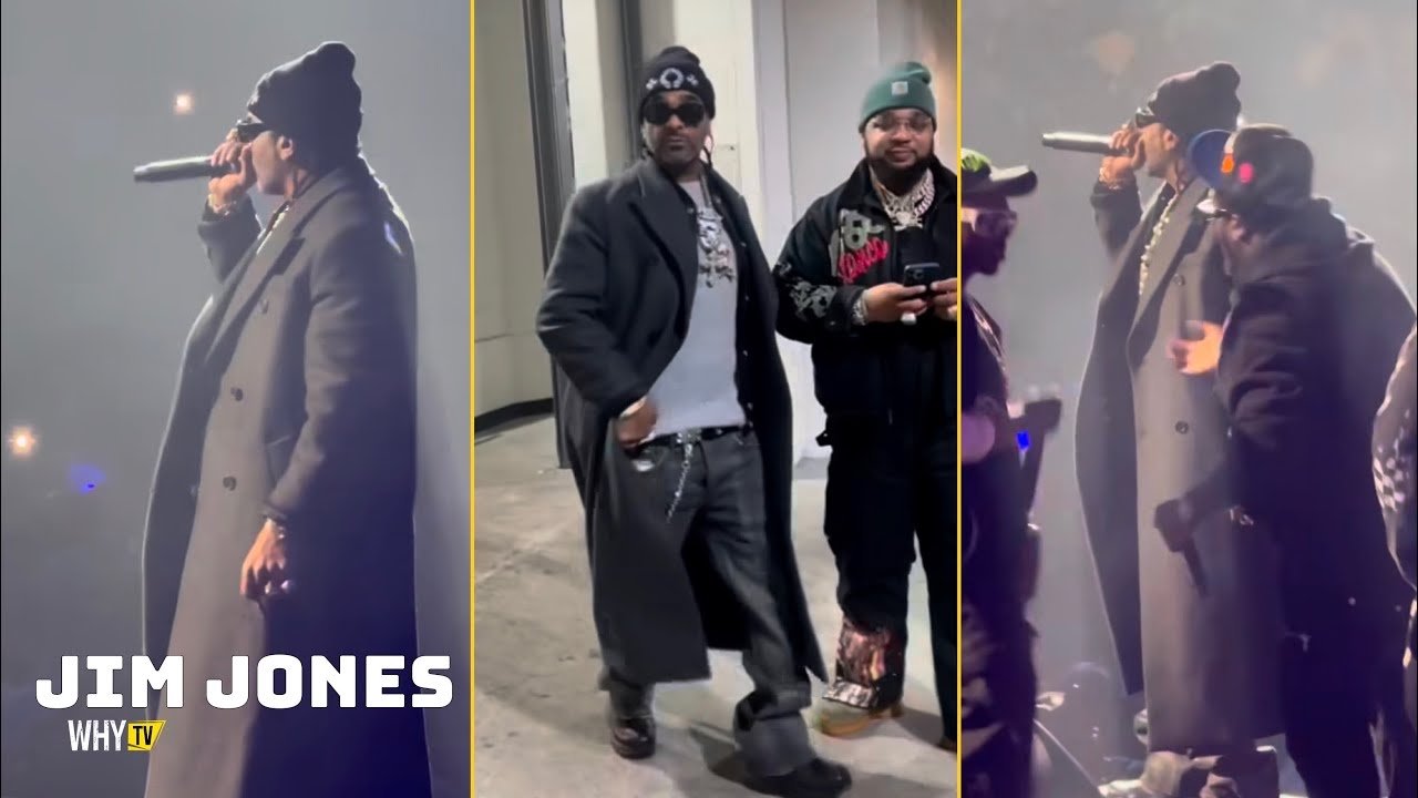 Jim Jones Stole The Whole Show With Bay Swag In Barclay With His New Single Problem Remix