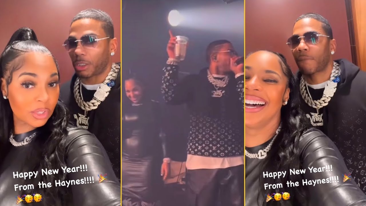 Nelly And Ashanti Celebrating Happy New Year With Friends And Family Happy 2025 From Haynes Family