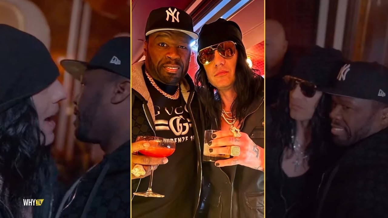 50 Cent Reunited With Criss Angel In Vegas Last Night New Collaboration Is On The Way In 2025
