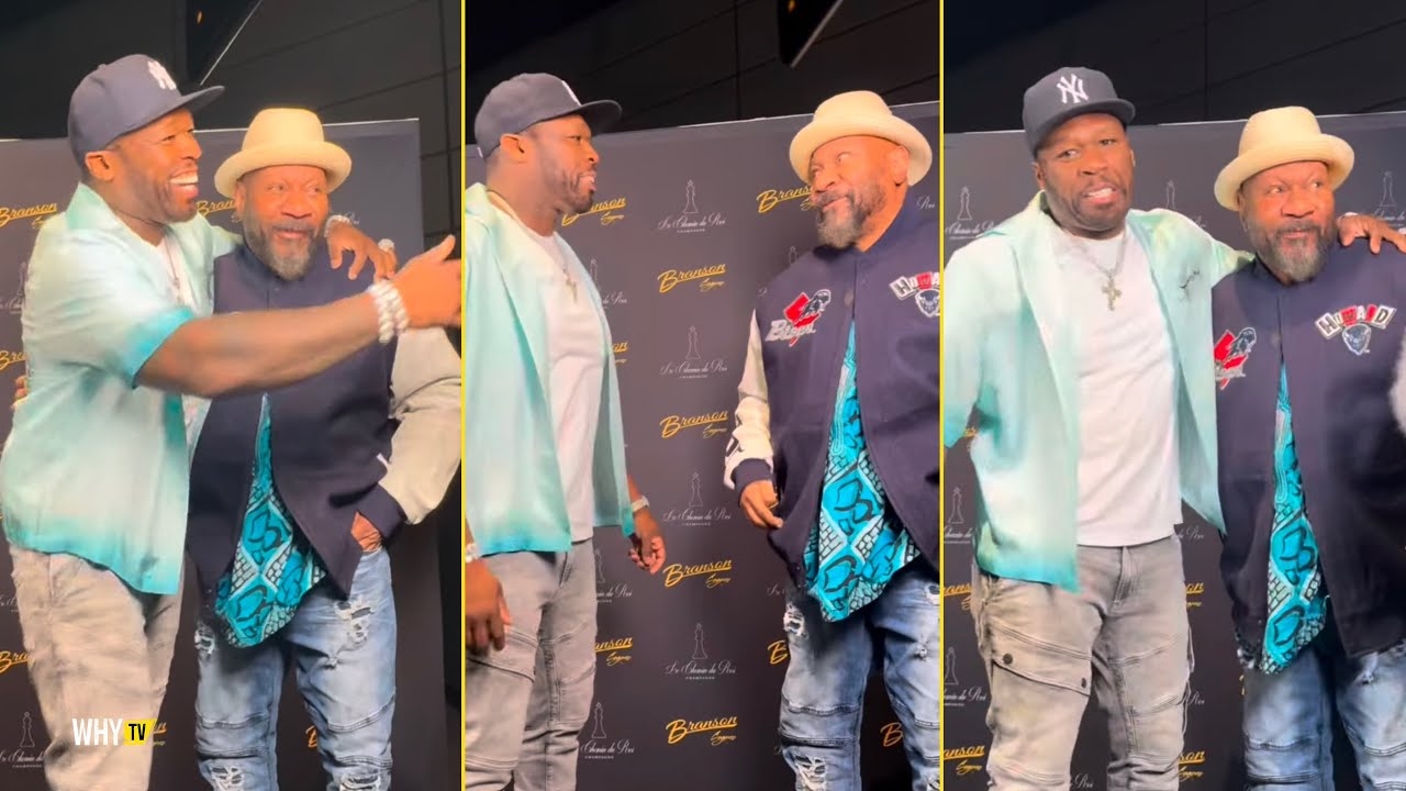 50 Cent Meets Ving Rhames Backstage At His Residency In Vegas And Making Some Fun Together