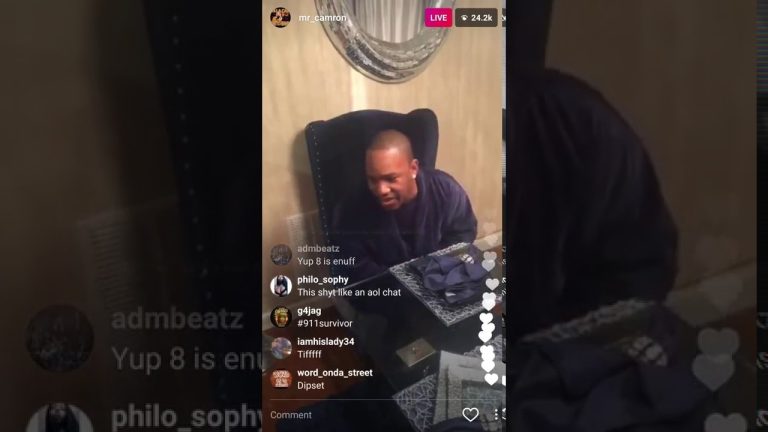 Cam'ron Responds To Jim Jones interview