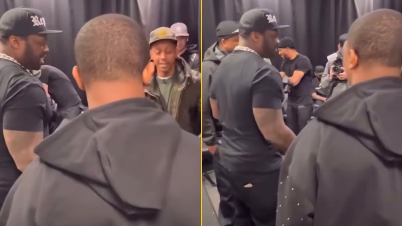 50 Cent Linked Up With Gillie Da King And Wallo At Backstage After The DaBabys Birthday Party