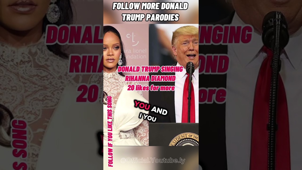Donald Trump singing diamond #art #artist #hiphop #music #song #love