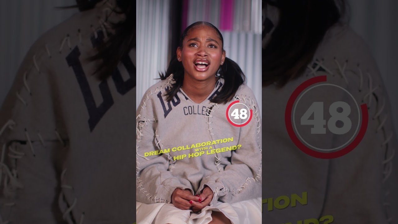 Watch Laila! flex her sneakers and rap game in under a minute!  #betamplified
