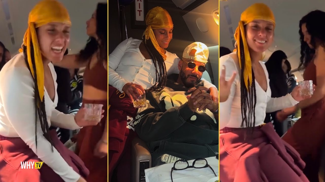 Alicia Keys Celebrates Her 44th Birthday At Her Private Jet With Swizz Beats And Her Close Friends