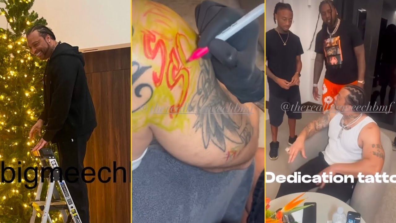 Big Meech Gets New Tattoo And Living His Best Life This Is How Big Meechs Holiday Looks Like