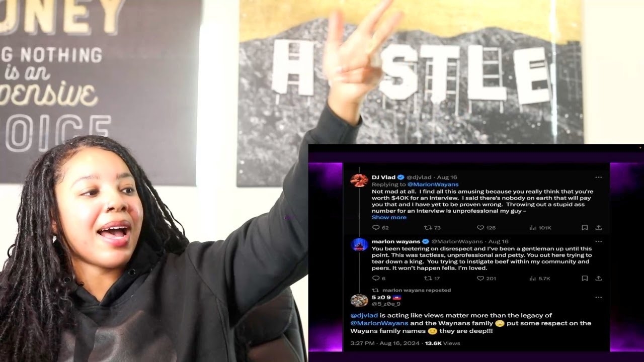 Vlad Keeps BASHING Black Men - BLASTS Shannon Sharpe & Marlon Wayans | Reaction