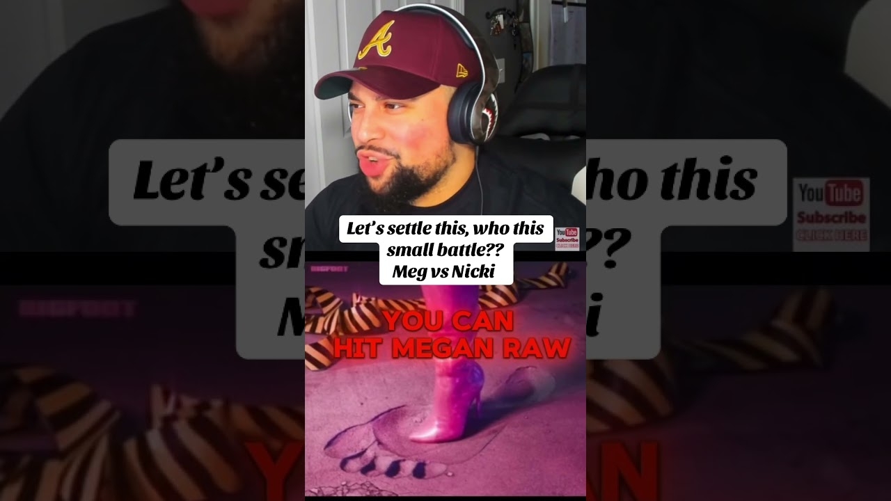 Meg vs Nicki  hiss vs Bigfoot #nickiminaj #megantheestallion #fyp #explorepage