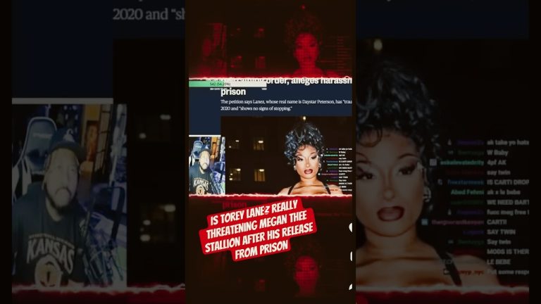 Is #toreylanez really threatening #megantheestallion #hiphop #memes #shorts