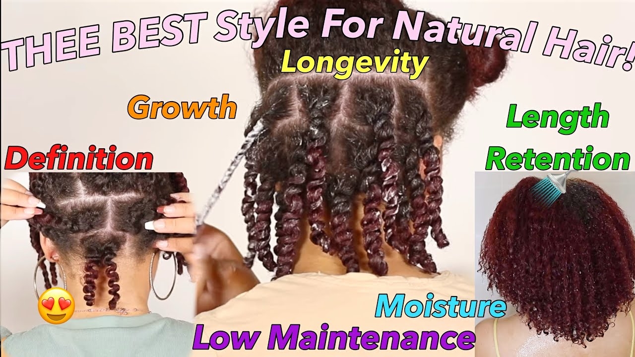 THEE BEST Style For Natural Hair  +32 Hair Tips  Wash Day  Styling  Fitness Friendly