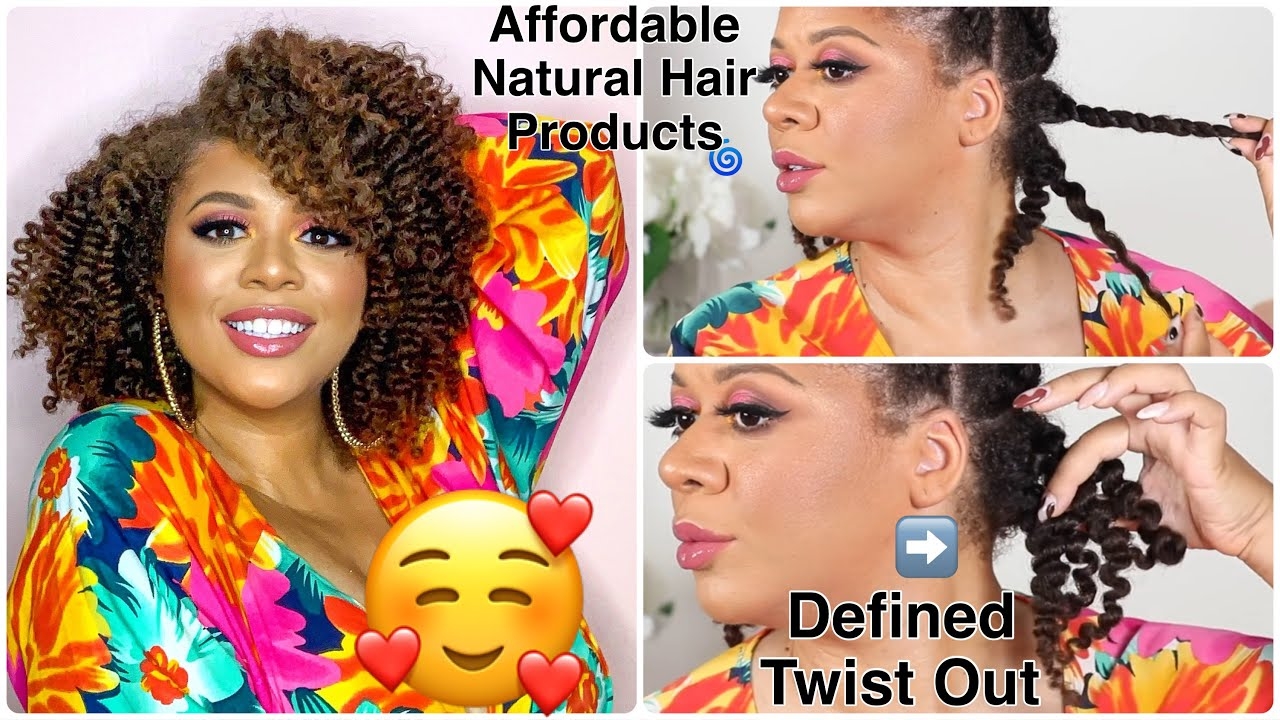 Affordable Natural Hair Products Worth Trying  Defined Twist Out  IMBUE-Vegan & Curly Girl