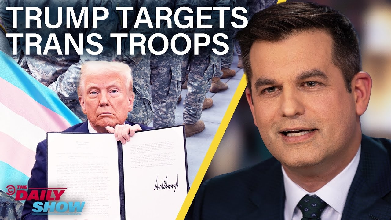 Trump Orders Trans Military Ban & Pardoned Jan 6ers Are in Legal Trouble Again | The Daily Show