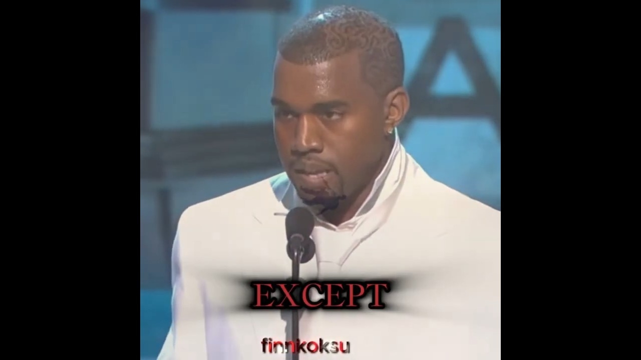 "Nothing in life is promised except..?" Kanye West edit