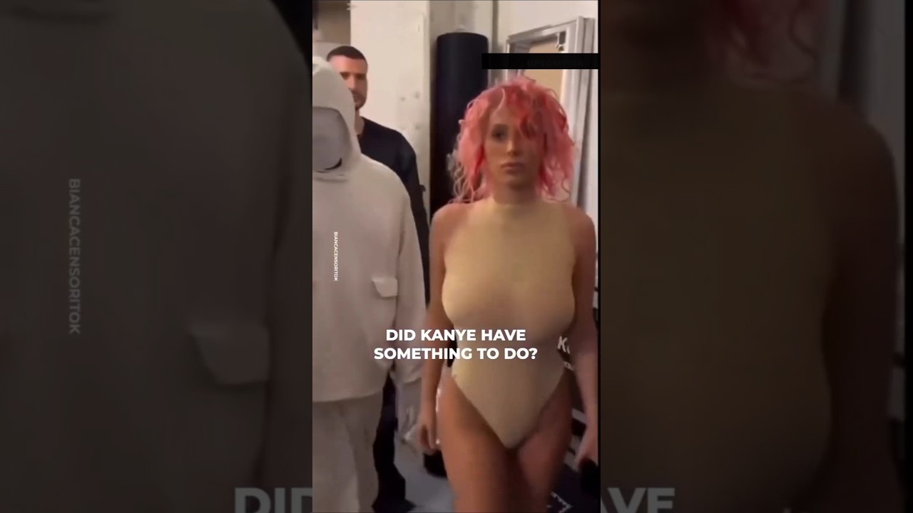 Bianca Censori before and after Kanye West #celebrity #music
