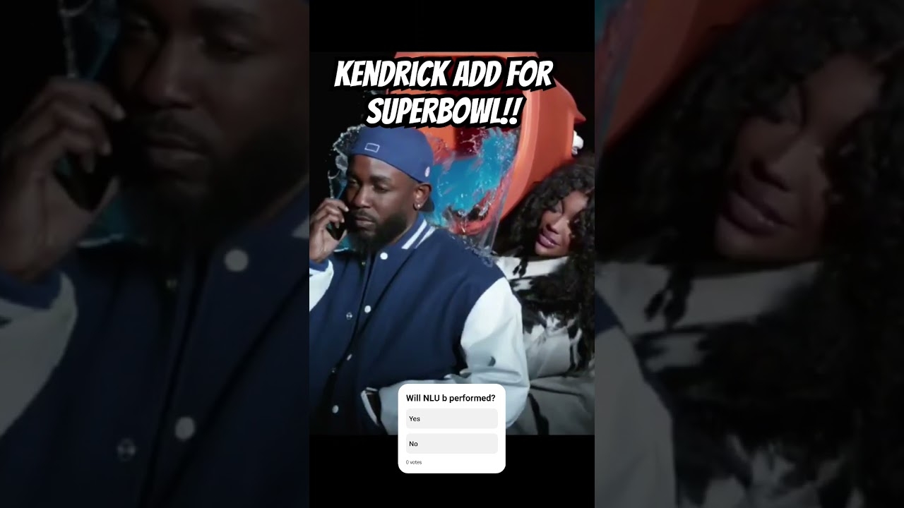 #kendricklamar #Superbowl halftime commercial. Ft. #Sza
