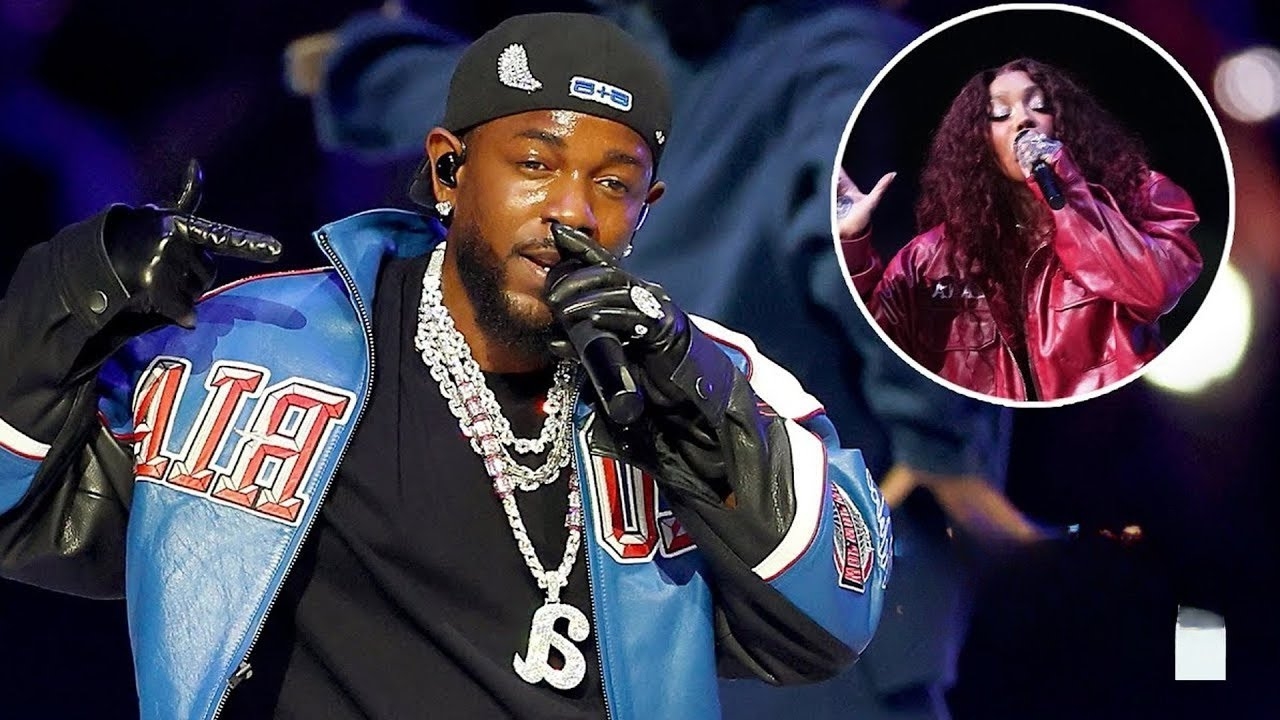 Kendrick Lamar Disses Drake During Halftime Show Performance | Super Bowl 2025