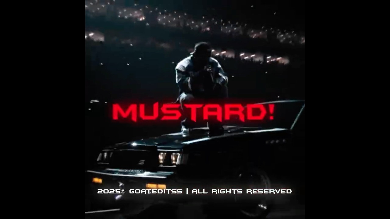 "mustard!" // kendrick lamar edit (tv off)