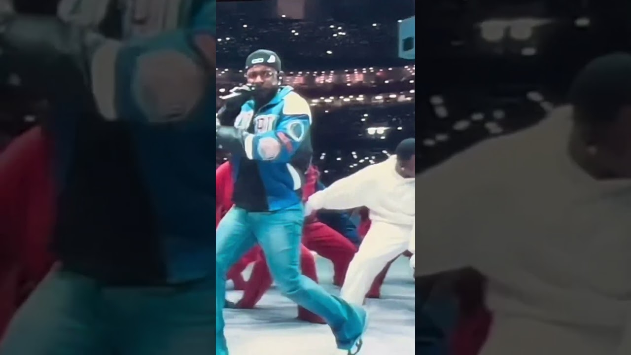 KENDRICK LAMAR HALF TIME SHOW!!! He actually did it?? #superbowllix #halftimeshow2025 #kendricklamar