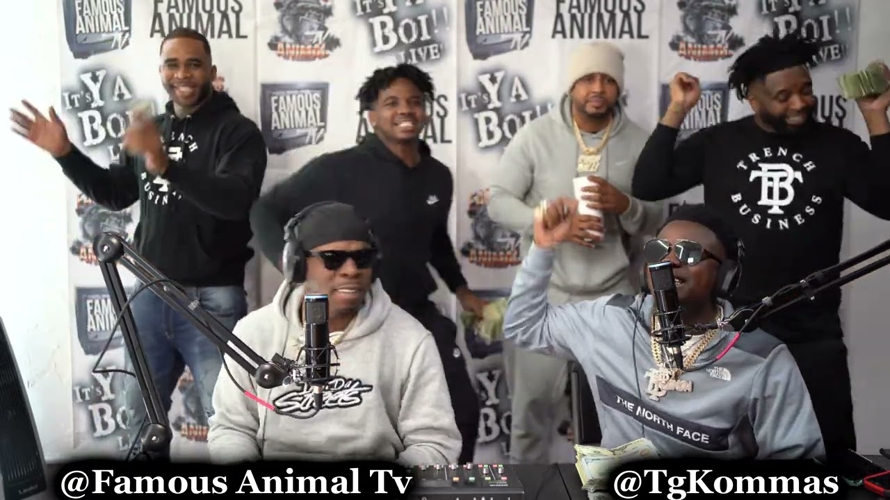 Louisiana Rapper Tg Kommas Stops By Drops Hot Freestyle On Famous Animal Tv
