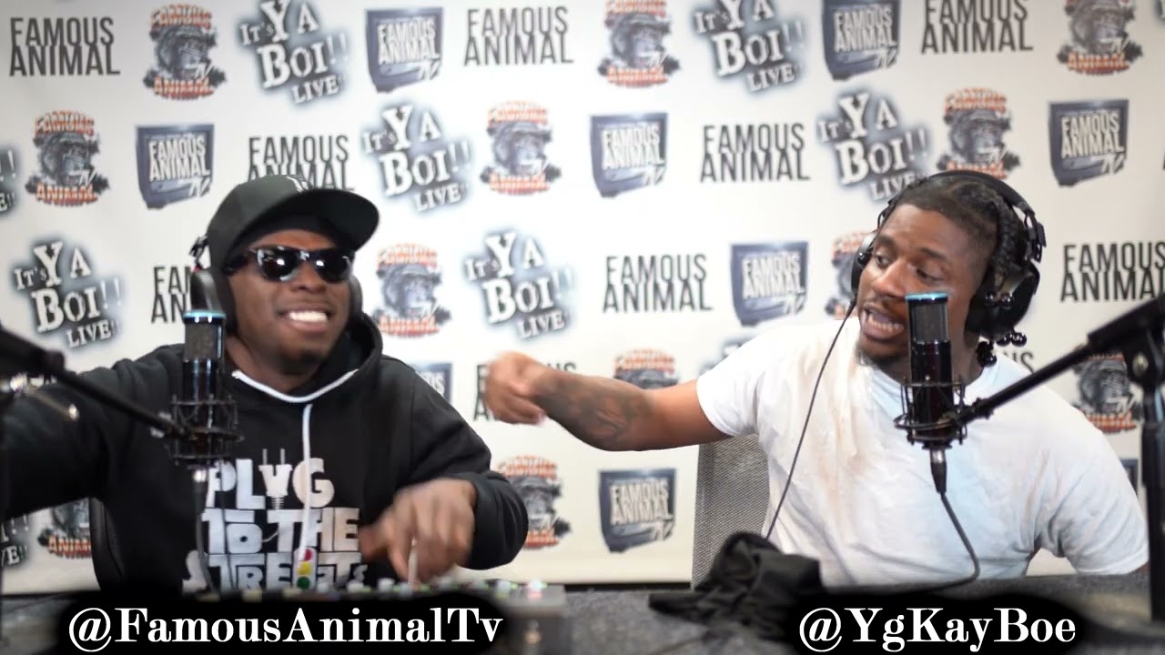 Memphis Rapper Yg KayBoe Stops by Drops Hot Freestyle on Famous Animal Tv