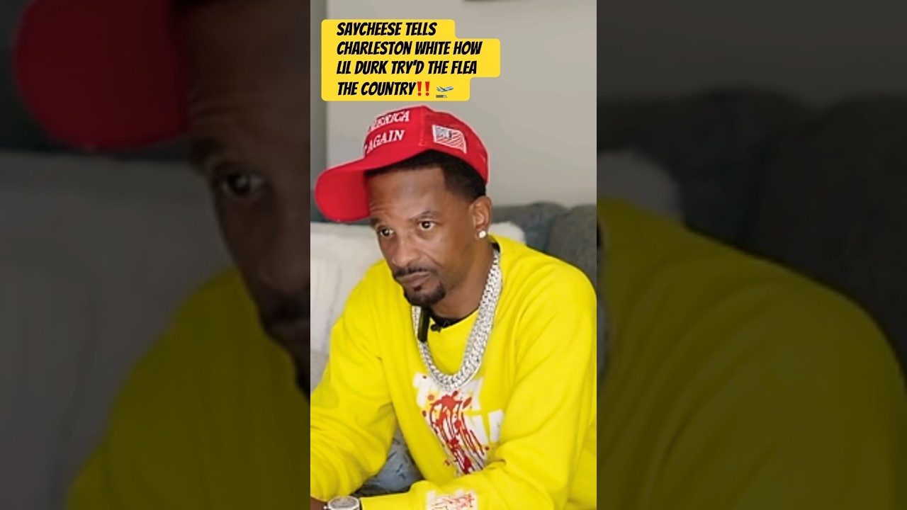 Saycheese Tell Charleston White How Lil Durk tryd to Flea the Country#youtubeshorts #lildurk