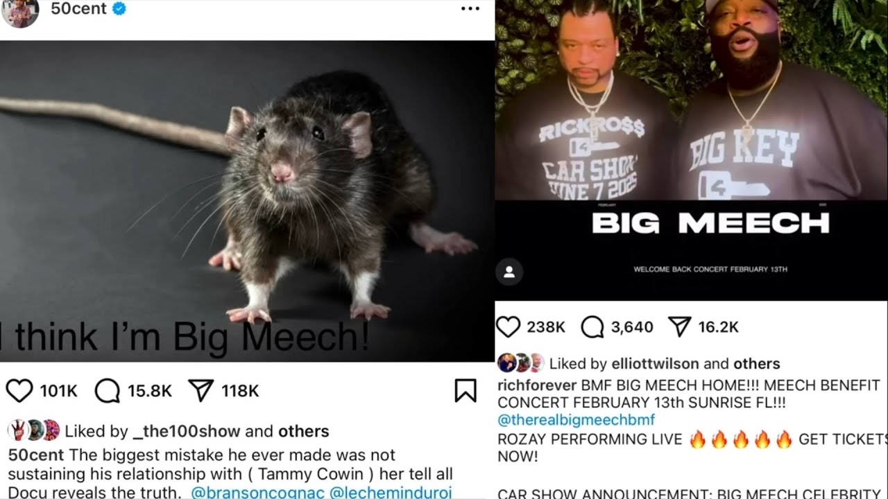 50 CENT ENDS BMF SERIES |BIG MEECH & RICK ROSS|LIL MEECH| DIDDY'S TOY