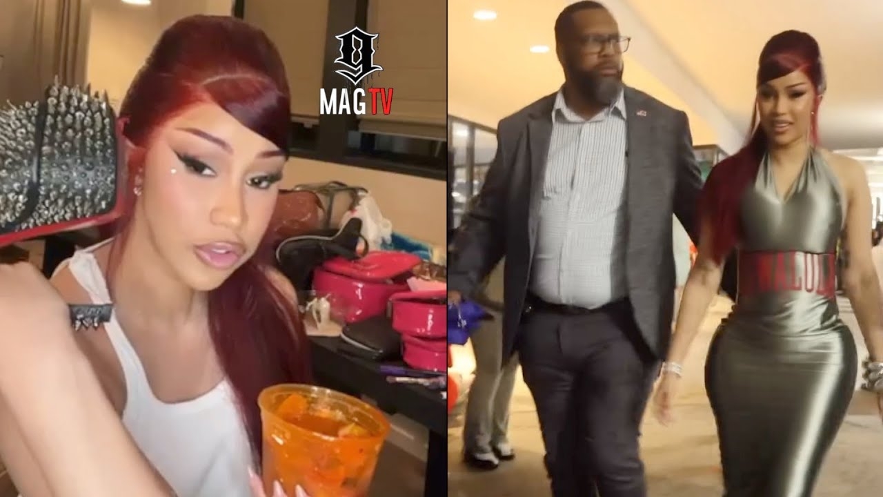 "I Don't Really Like Him" Cardi B Blames Donald Trump's Secret Service For Damaging Her $3k Shoes!