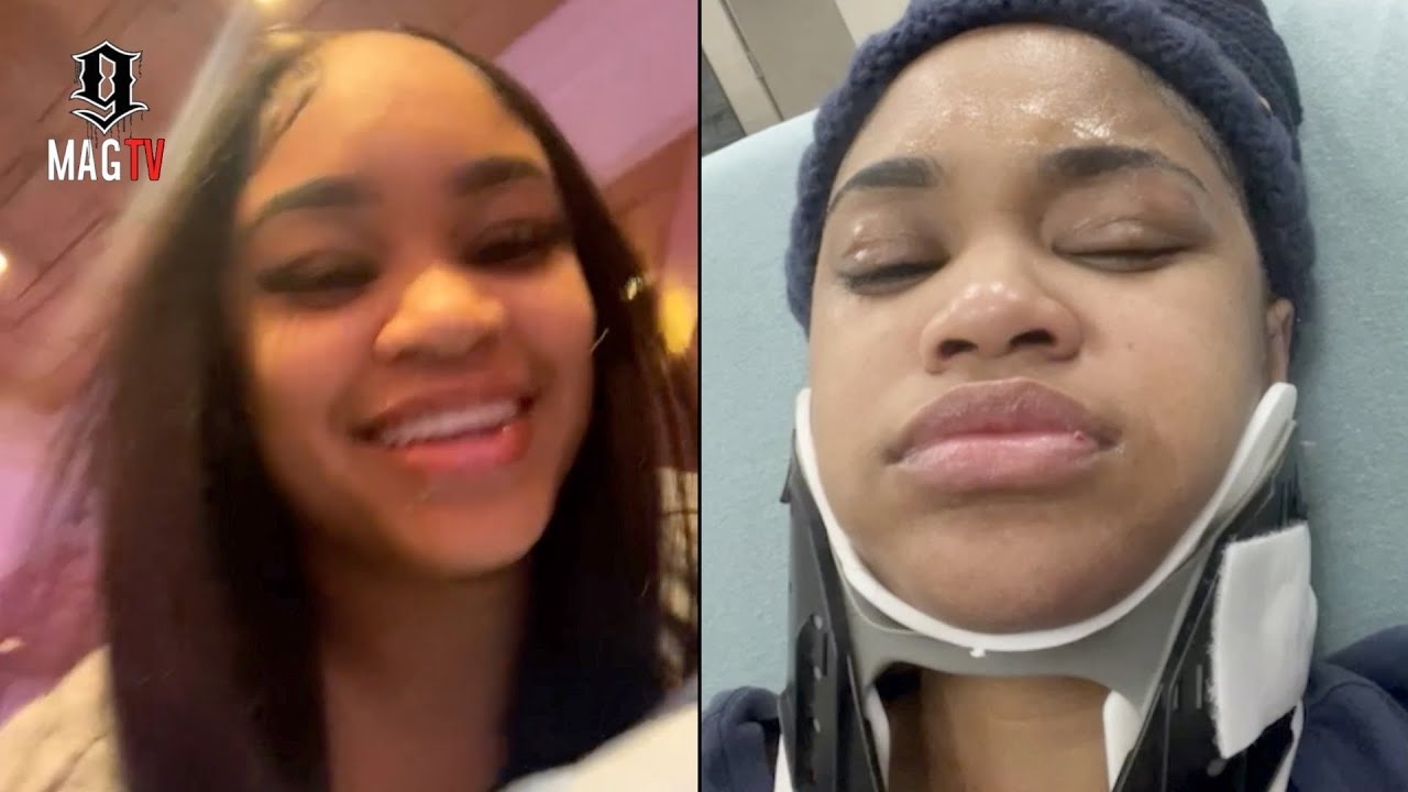 Kodak Black "BM" Daijanae Explains How She Ended Up In A Neck Brace!
