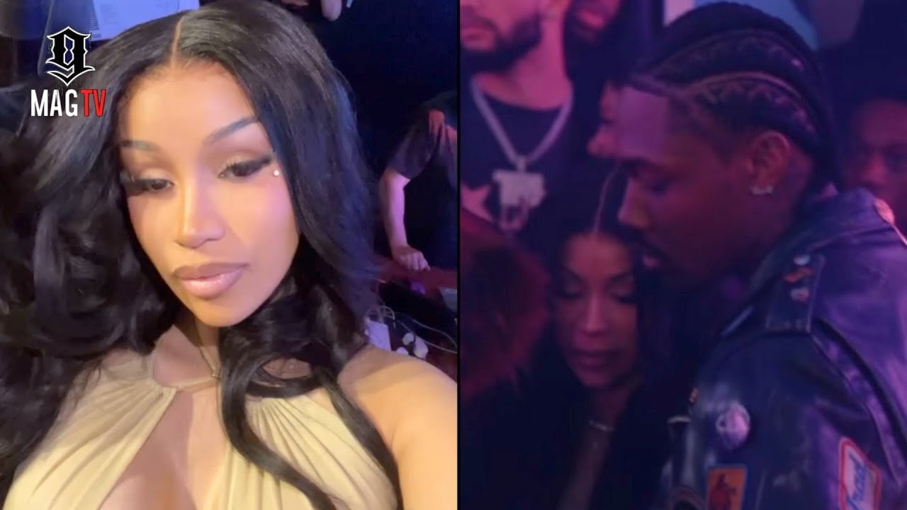 Cardi B Claps Randoms After Being Spotted In New Orleans Club Wit Rumored "BF" Stefon Diggs!