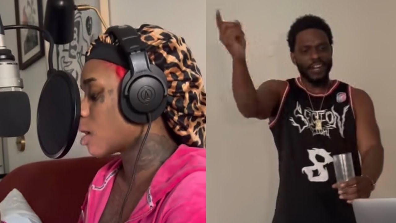 Sexyy Red Just Dropped A New Verse In The Studio & Her Friends Says Its History In The Making
