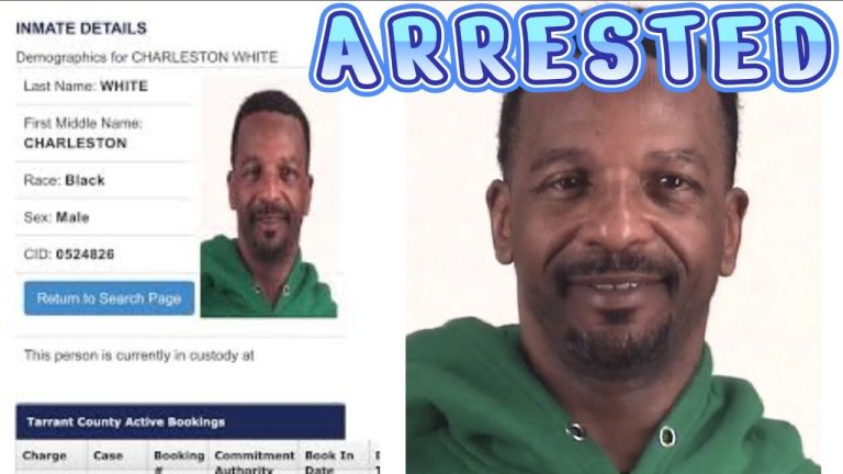 CHARLESTON WHITE ARRESTED!!