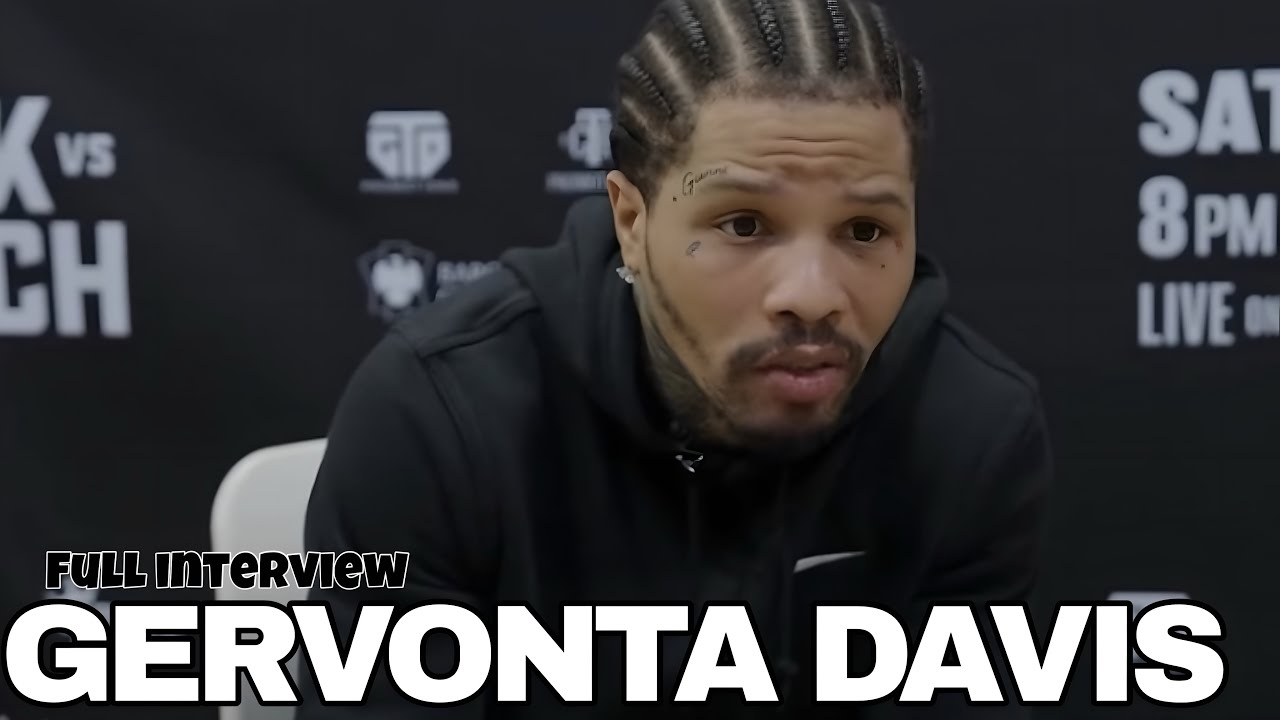 Gervonta Davis on retiring , buying his neighborhood back in Baltimore & new fight night video game