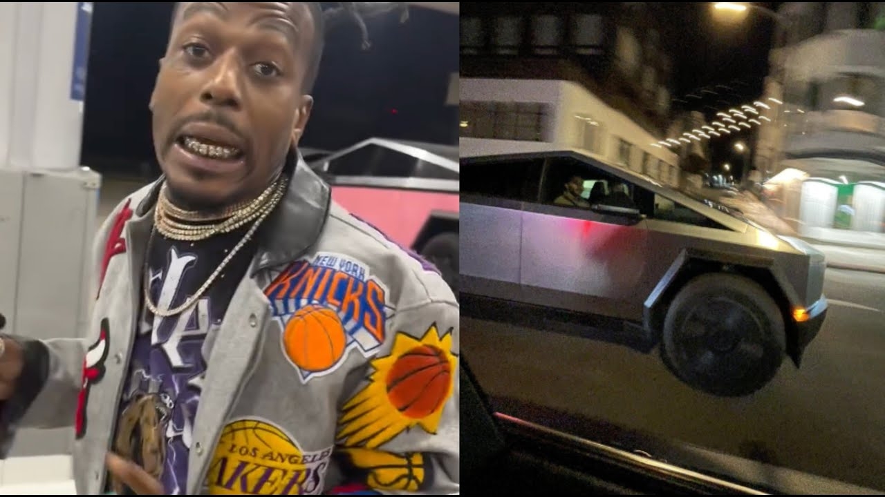 "Smoked Turkey" Sauce Walka Cyber Truck Vs Electric Cadillac Street Race