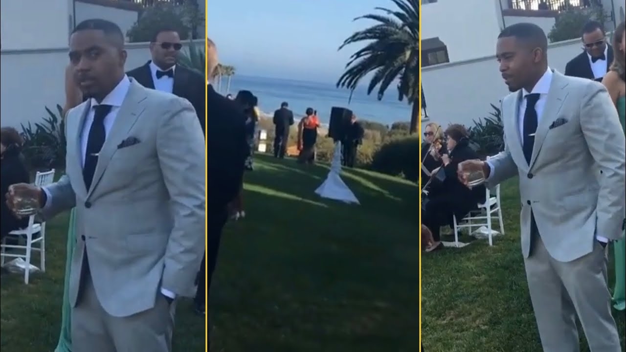 Nas Spotted At His Friends Wedding Party Esco Was The Main Guest Of The Last Night Ceremony