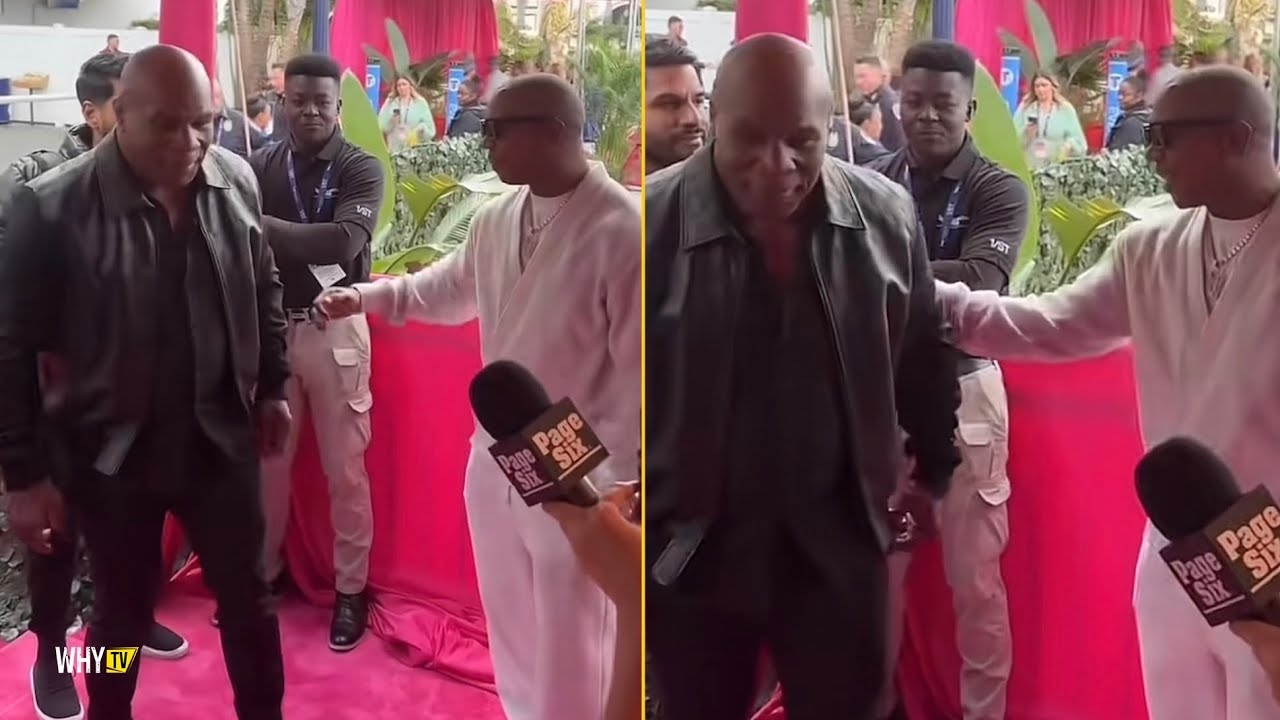Mike Tyson Ignores Ja Rule After Meeting Him At Red Carpet It Seems Ja Isnt Iron Mikes Fav Rapper
