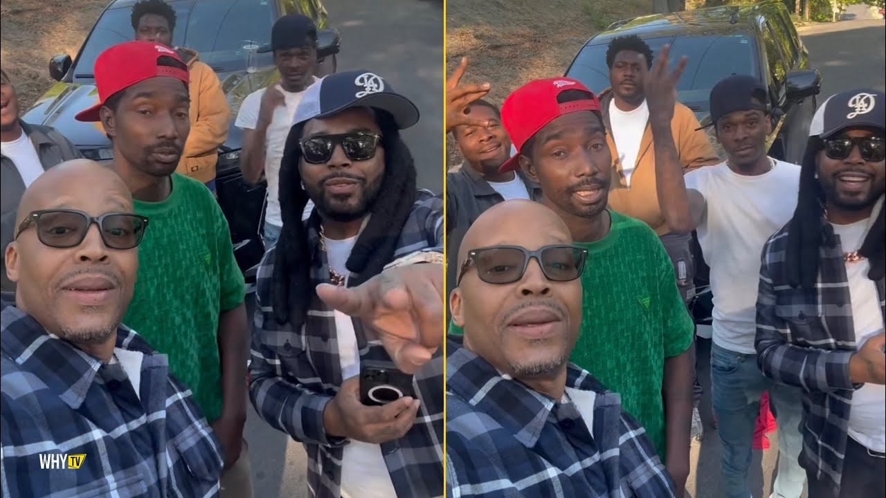Warren G Is Back In His Hood With Curtis Snow And Icewear Vezzo The Streets Love Mr. Warren G!