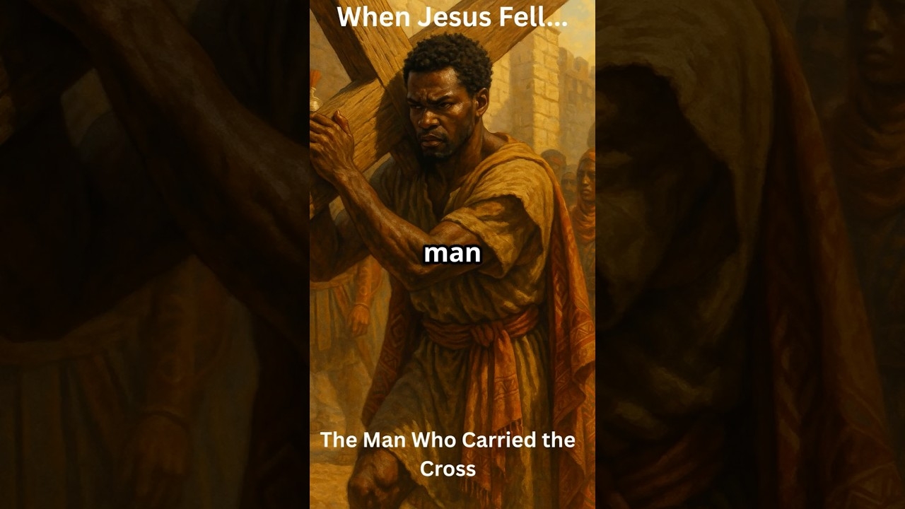 The Black Man Who Carried the Cross of Jesus #history #psalm100 #bibleverse