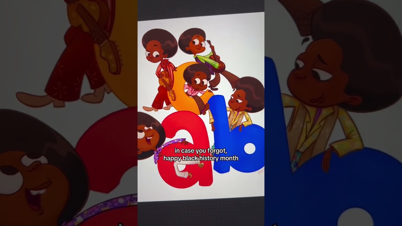 Black Character Designs for Black History Month!  #characterdesign #illustration #drawings #art