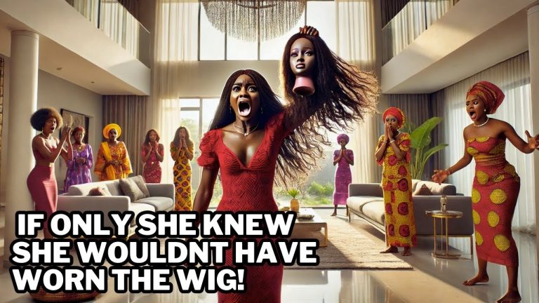 IF ONLY SHE KNEW SHE WOULDNT HAVE WORN THE WIG!