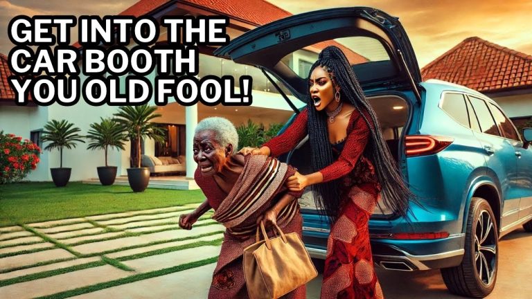SHE MADE HER POOR MOTHER RIDE IN HER CAR BOOTH AND THIS HAPPENED#africanfolktales #africantales