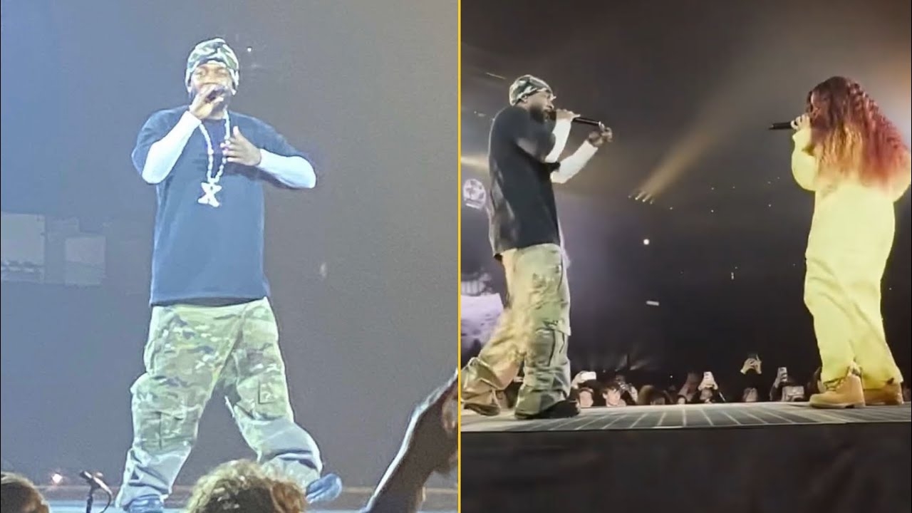 Kendrick Lamar And SZA Perform Their Hit Songs 30 For 30 And More At Grand National Tour 2025