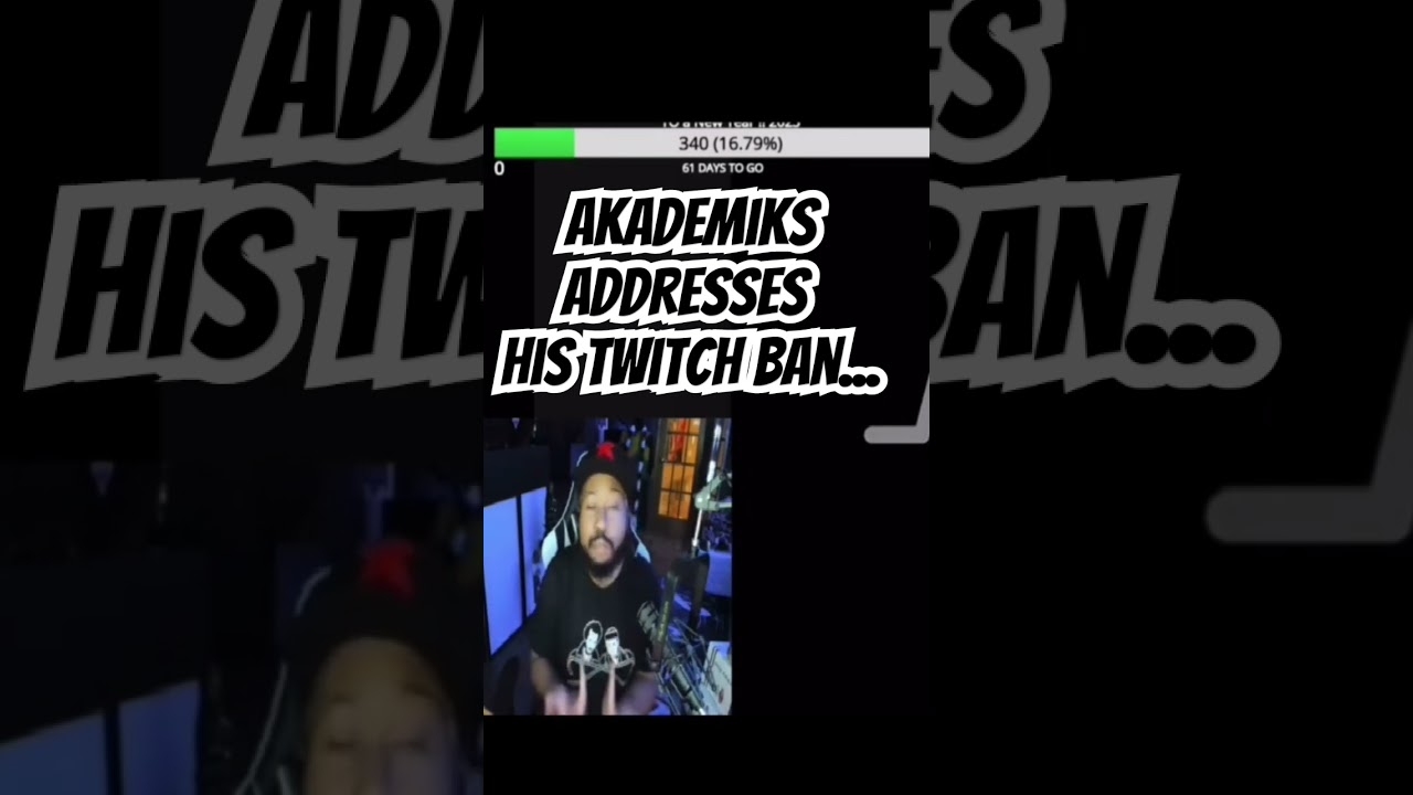 #akademiks says he understands the #Twitch ban. Says his sponsors #Stake & #Happydad are still good