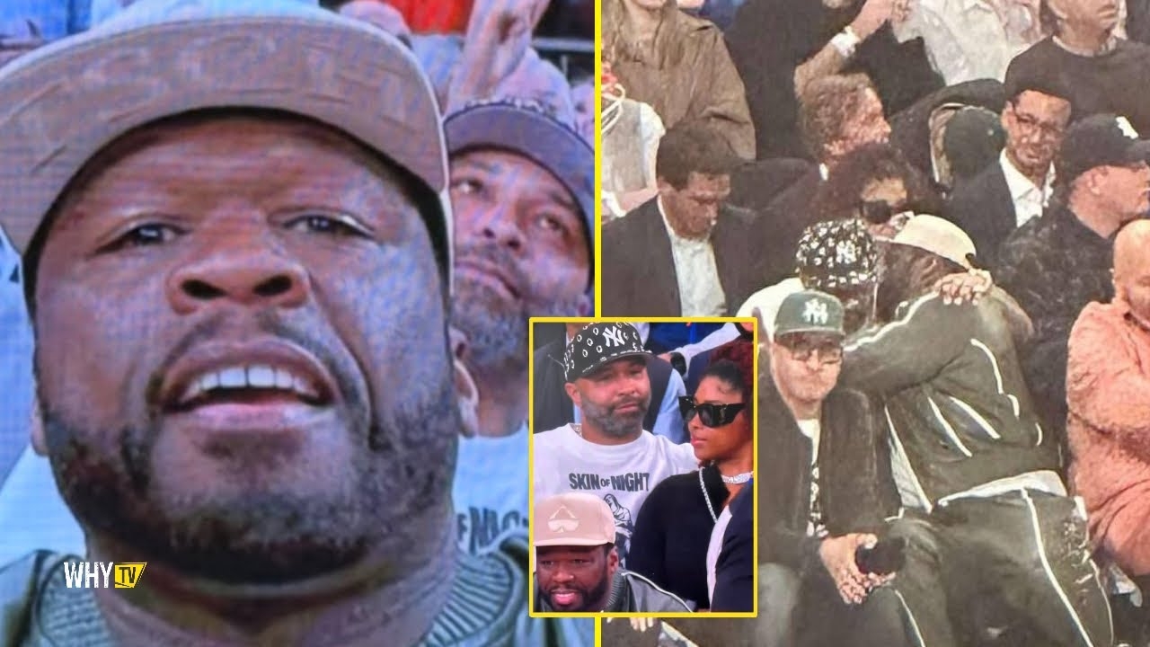 50 Cent Squashes His Beef With Joe Budden Courtside At Knicks And Pistons Game 'Beef Is Over'